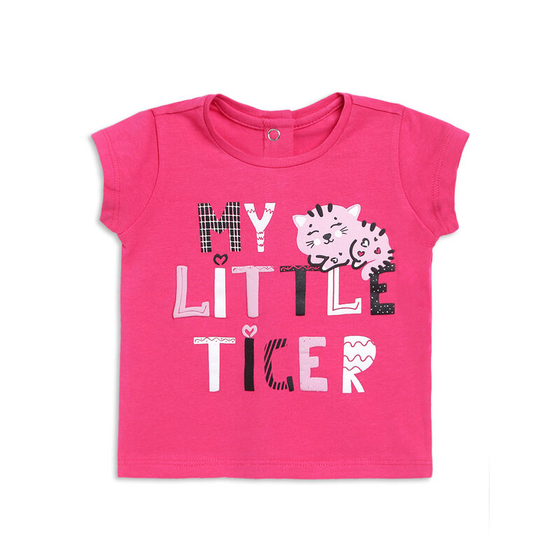 Girls Printed Short Sleeve T-shirt image number 0